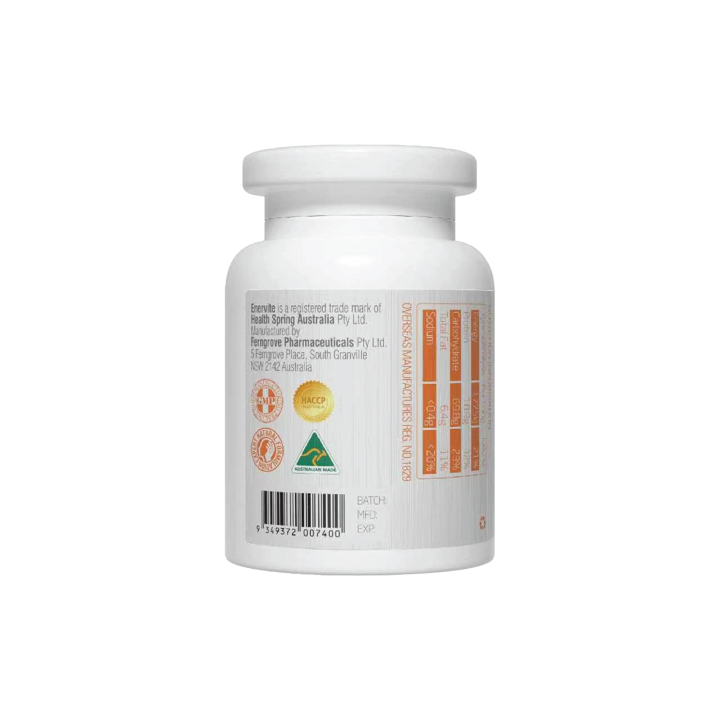 Lutein Mini Milk 60 Tablets | Enervite