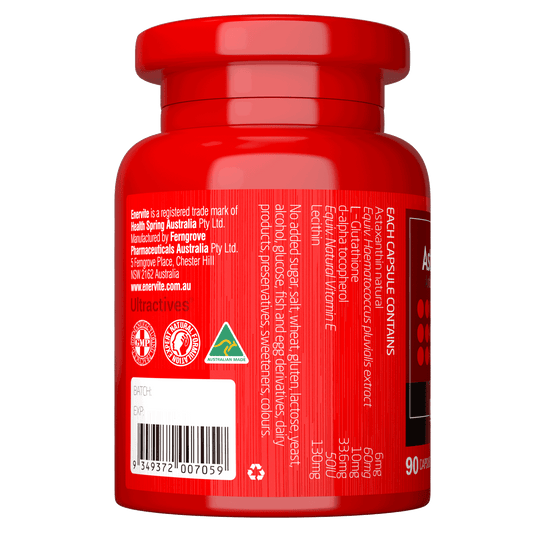 Astaxanthin - derived from Micro-algae (sustainable beauty) 90s