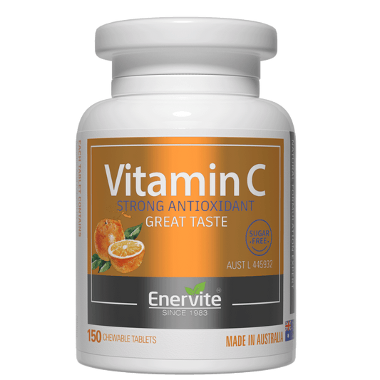 Enervite Vitamin C - Orange Flavour 90s