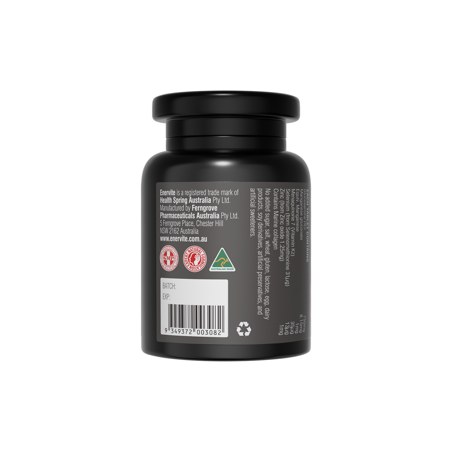 Osteovite Bone Support Formula 90 Tablets | Enervite
