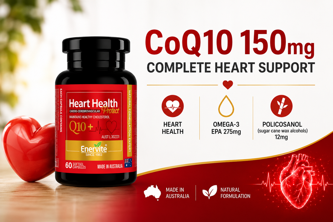 CoQ10 for Heart Health: Why a Multi-Ingredient Formula May Be Worth Considering
