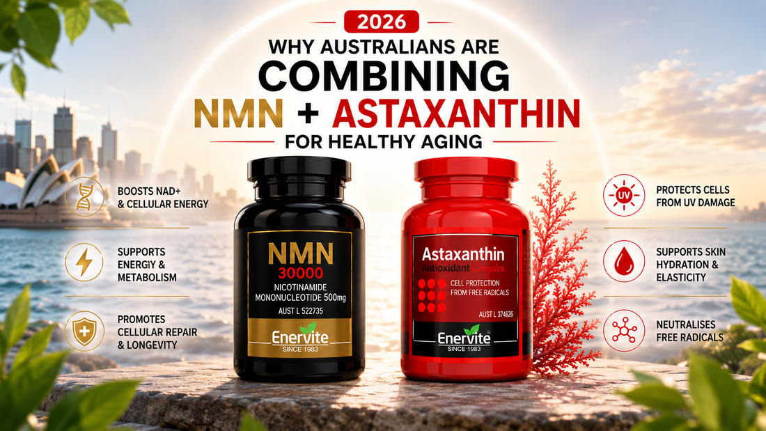 Why Australians Are Combining NMN and Astaxanthin for Healthy Aging in 2026