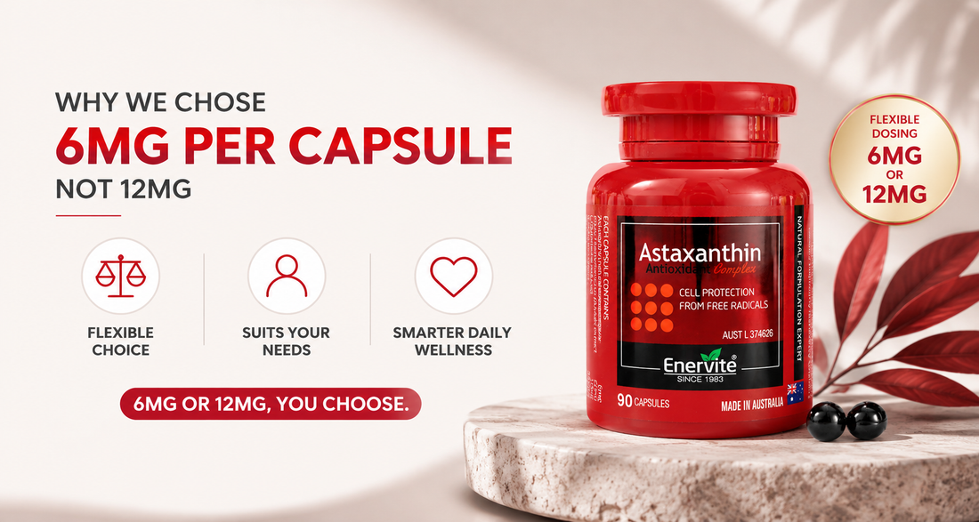 Why We Designed Our Astaxanthin at 6mg Per Capsule — Not 12mg