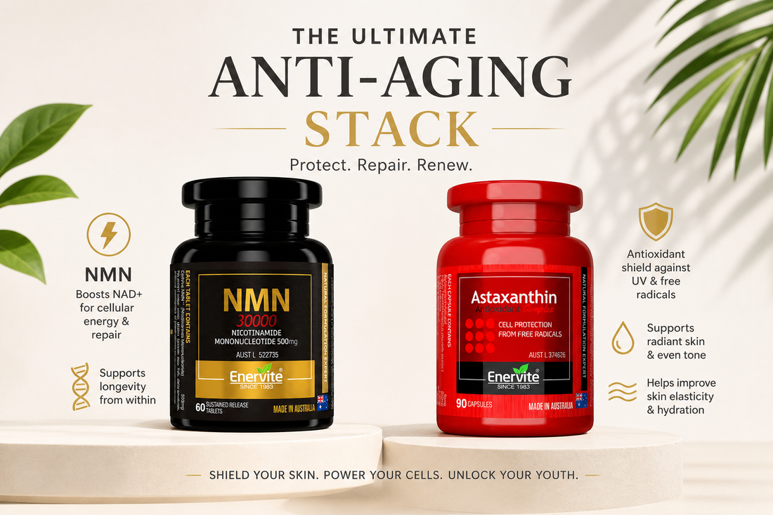 Inside-Out Radiance: Why Astaxanthin & NMN Are Australia’s Top Anti-Aging Supplements in 2026