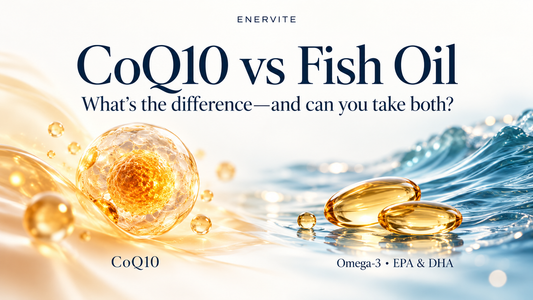 CoQ10 vs Fish Oil: What’s the Difference, and Can You Take Them Together?