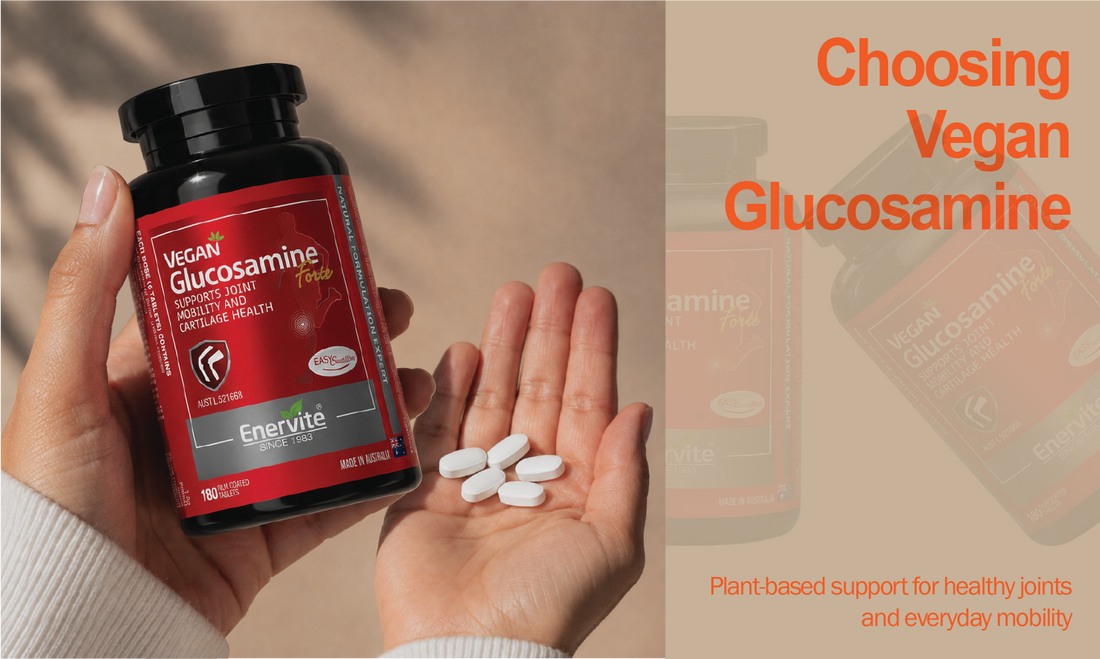 Vegan Glucosamine vs Traditional Glucosamine: Why More Australians Are Choosing a Plant-Based Joint Supplement