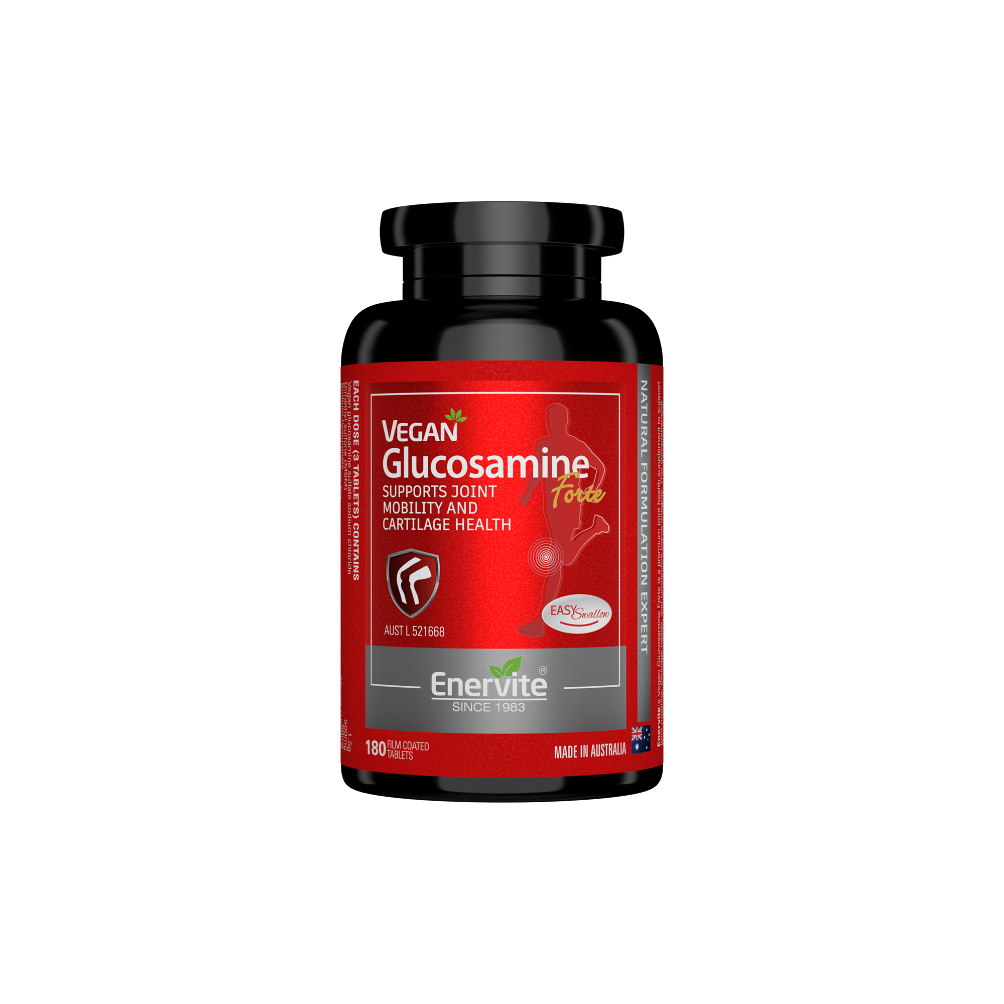 Vegan Glucosamine Forte | Vegan Glucosamine Forte Supplement | Enervite ...