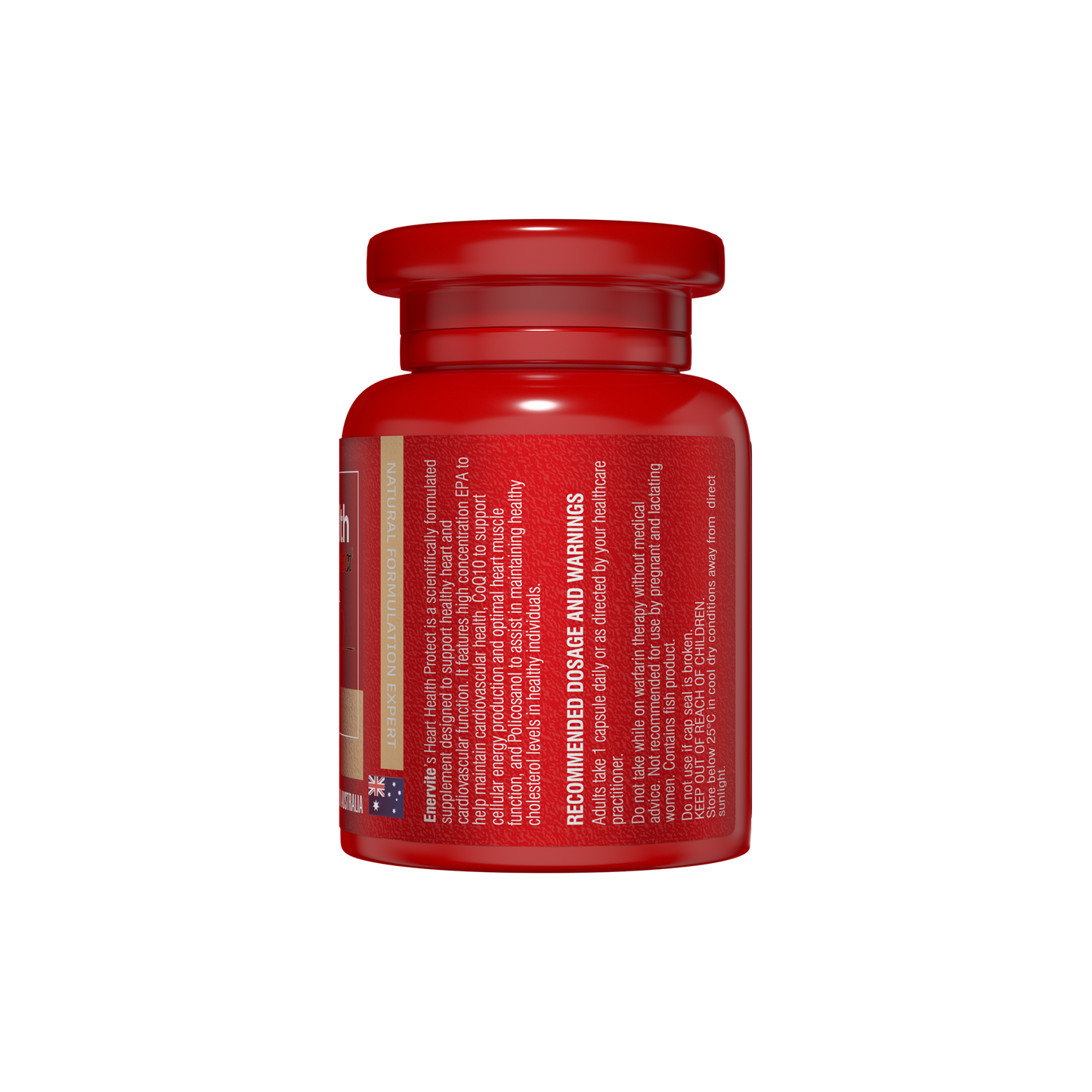 CoQ10 150mg Heart Health Supplement 60 Capsules | Enervite