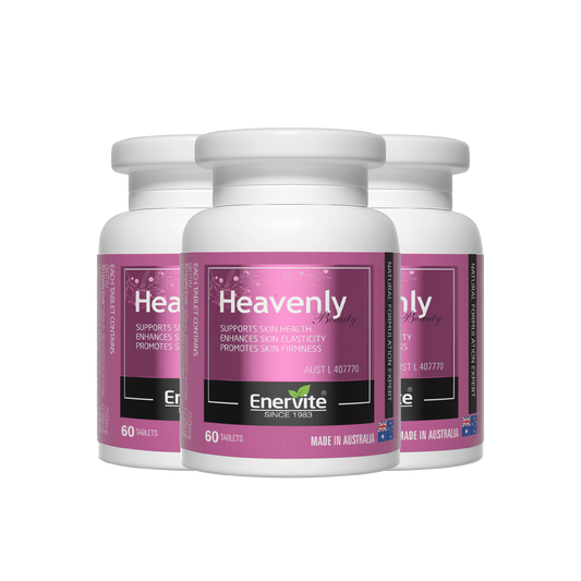 Heavenly Wellness Supplement 60 Tablets for Daily Vitality 3 pack | Enervite(25% off)