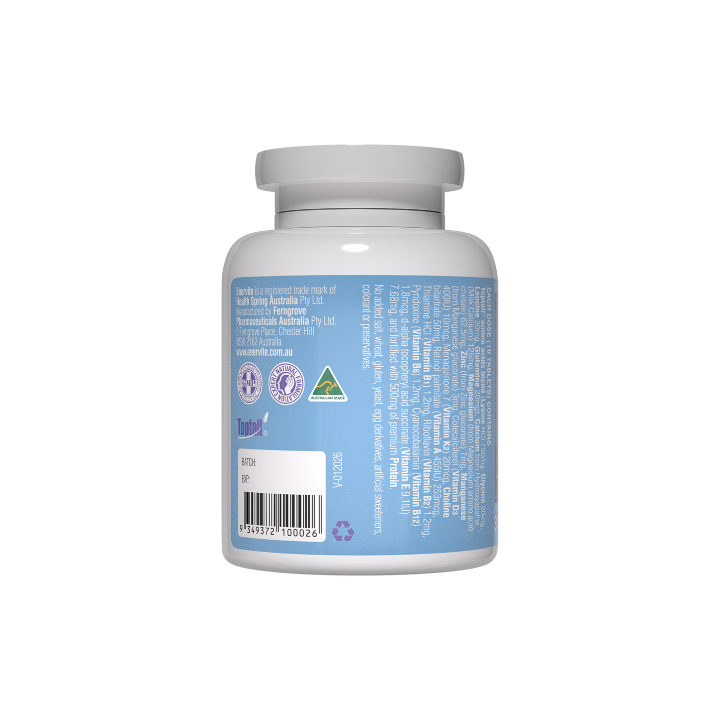 Strong Start Kids Growth Multivitamin 300 Tablets | Enervite