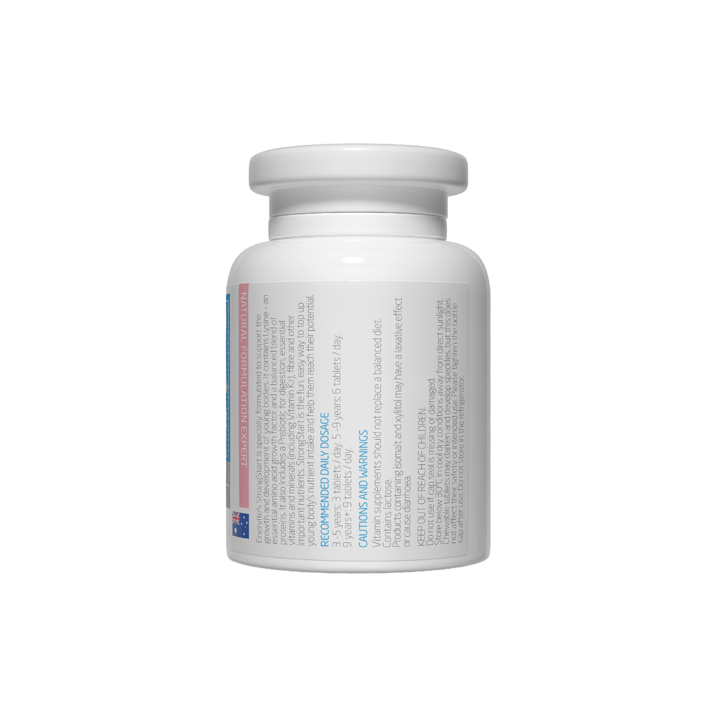 Strong Start Kids Growth Formula 300 Tablets | Enervite
