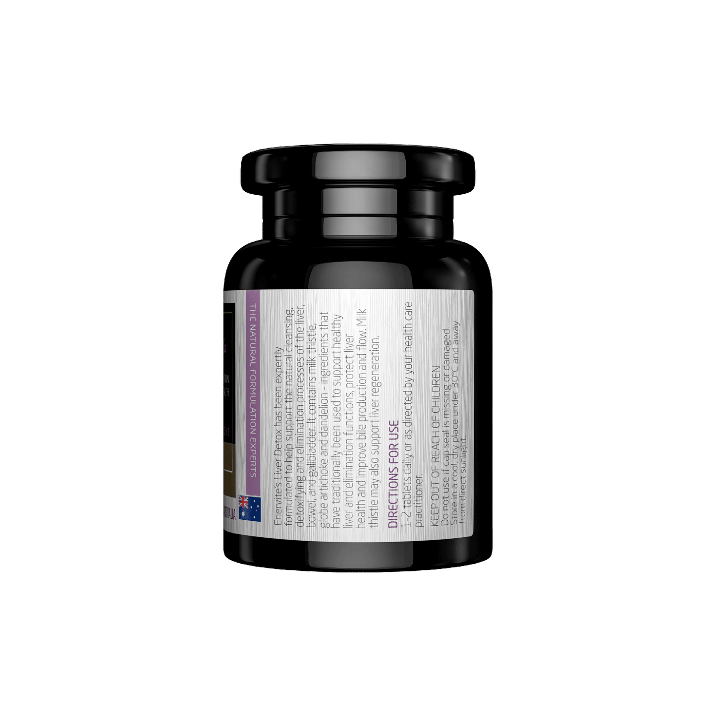 Milk Thistle Liver Detox Complex 25000 60 Tablets | Enervite