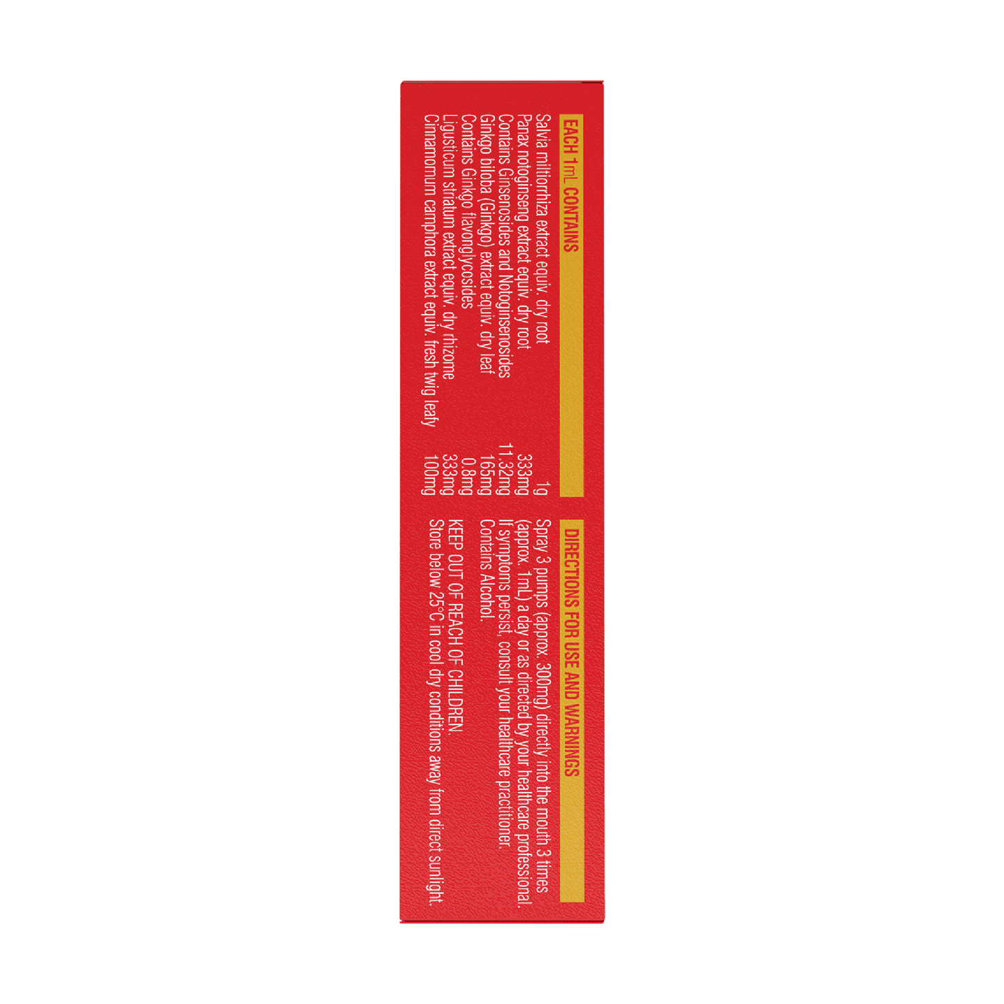 Heart Health Oral Spray | Herbal Cardiovascular Support | Australian Made 30mL | Enervite