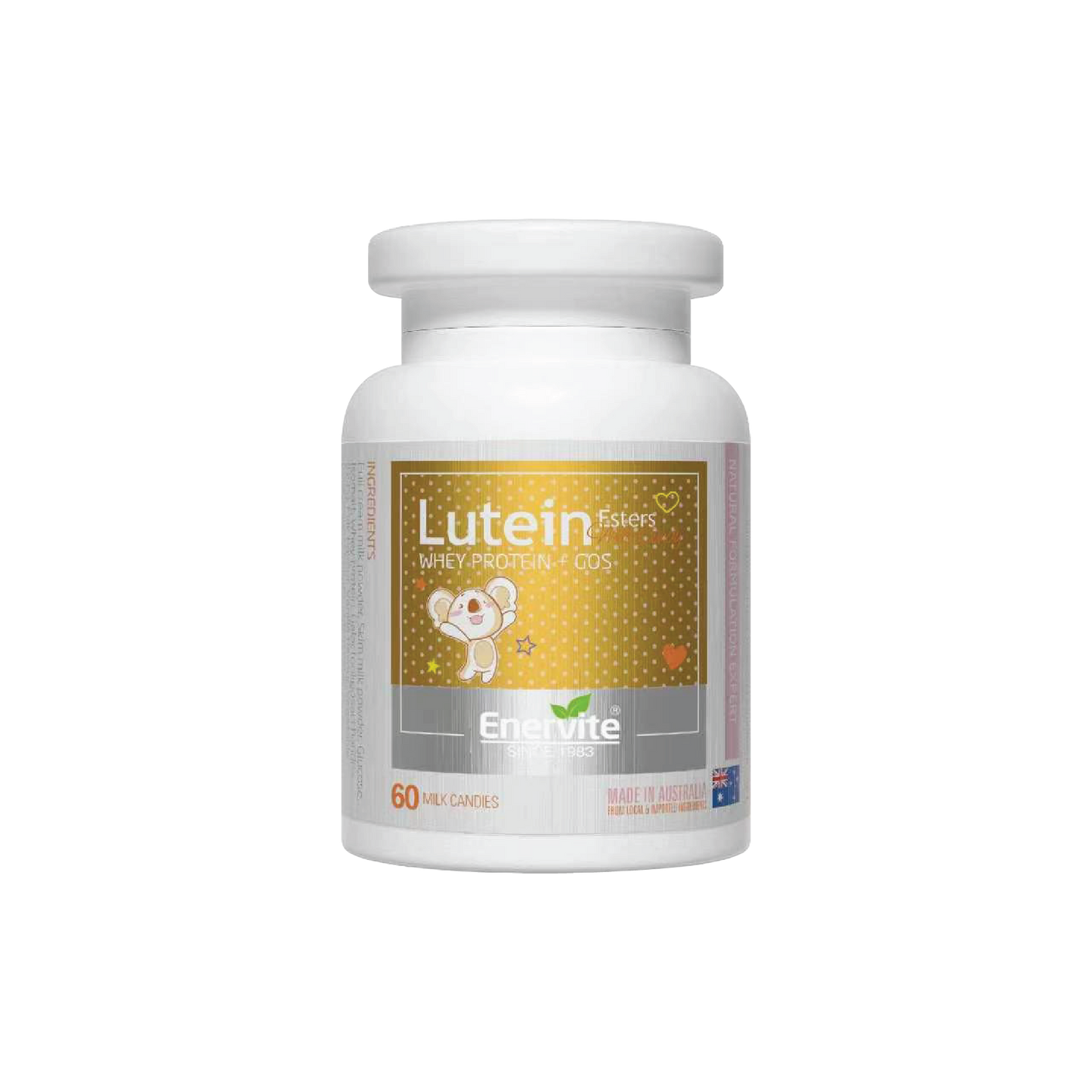 Lutein Mini Milk 60 Tablets | Enervite