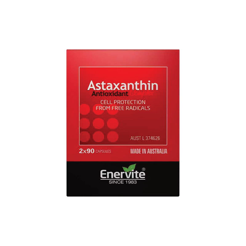 Astaxanthin Antioxidant Gift Set 90 Capsules | Enervite