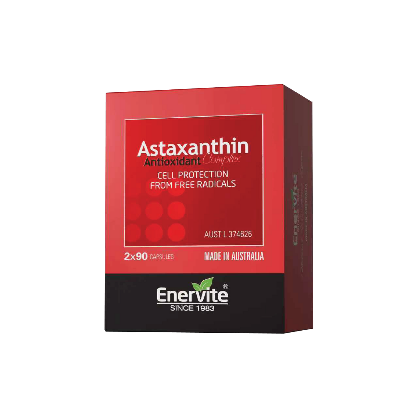 Astaxanthin Antioxidant Gift Set 90 Capsules | Enervite