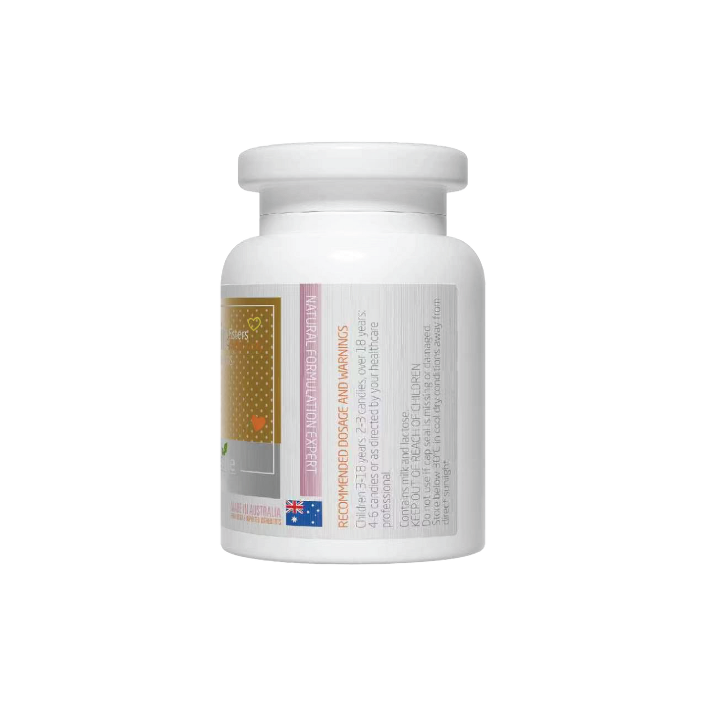 Lutein Mini Milk 60 Tablets | Enervite