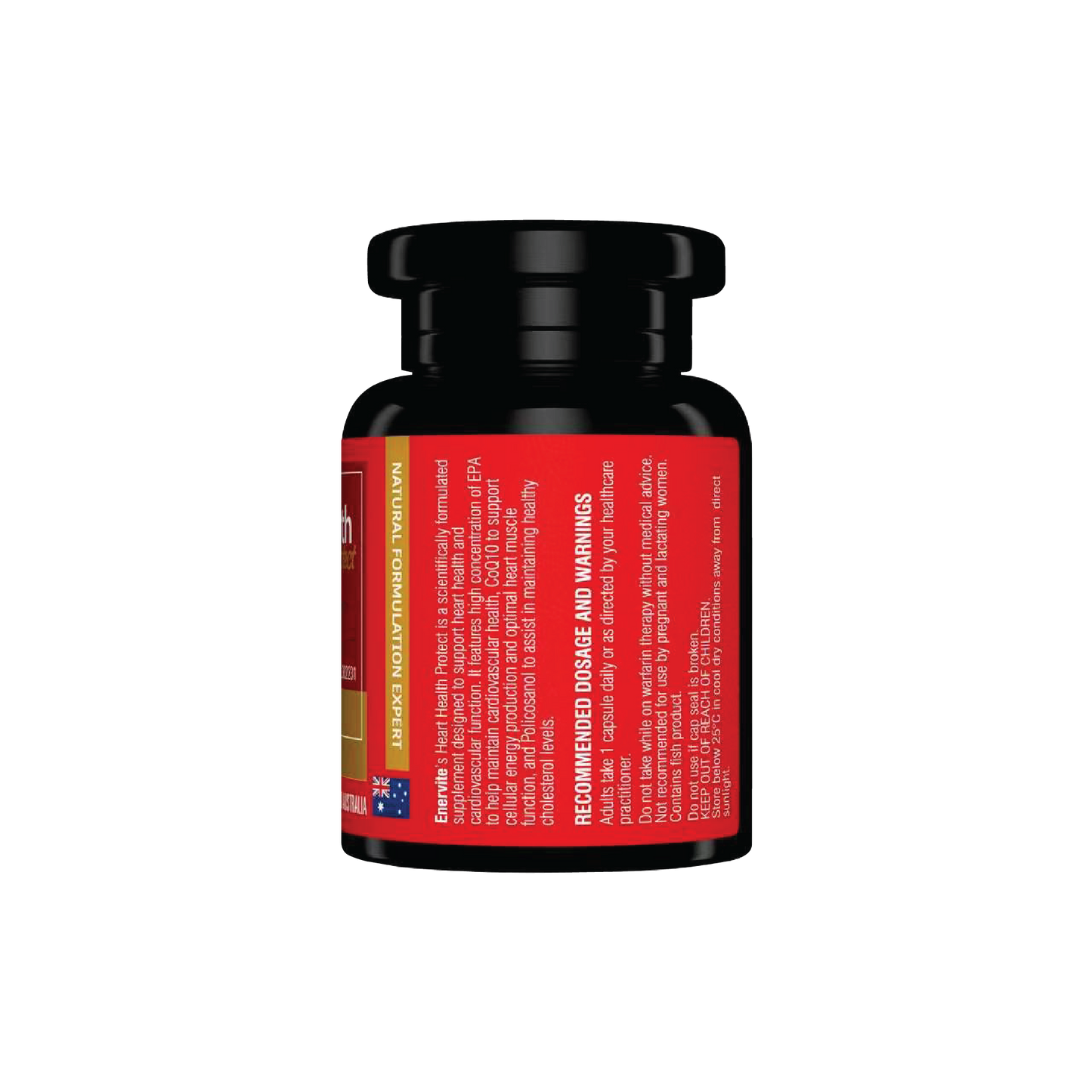 CoQ10 150mg Heart Health Supplement 60 Capsules | Enervite