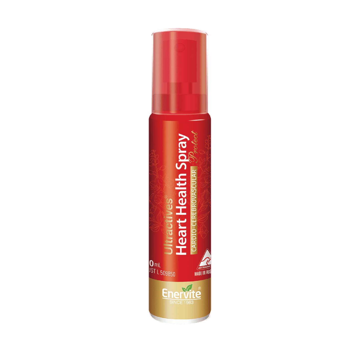 Heart Health Oral Spray | Herbal Cardiovascular Support | Australian Made 30mL | Enervite