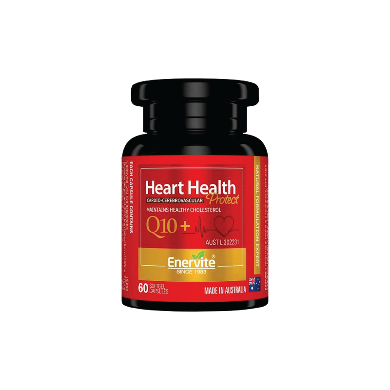 CoQ10 150mg Heart Health Supplement 60 Capsules | Enervite