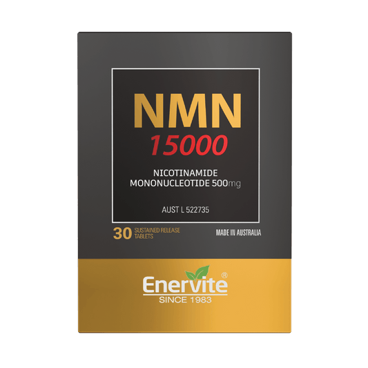 NMN 500mg Sustained-Release 30 Tablets | Enervite