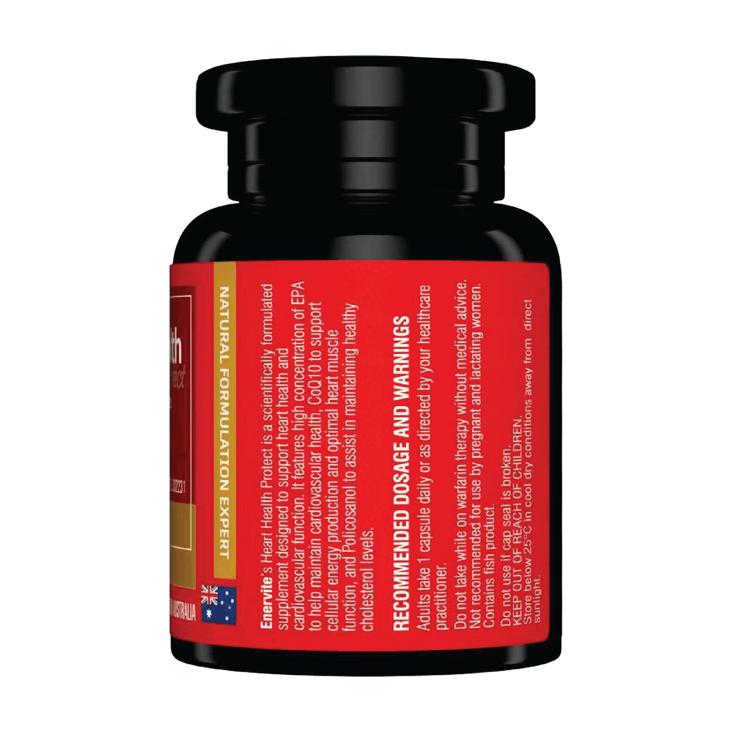CoQ10 150mg Heart Health Supplement 60 Capsules | Enervite