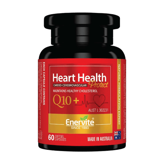 CoQ10 150mg Heart Health Supplement 60 Capsules | Enervite