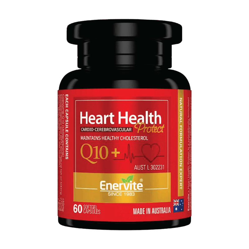 CoQ10 150mg Heart Health Supplement 60 Capsules | Enervite