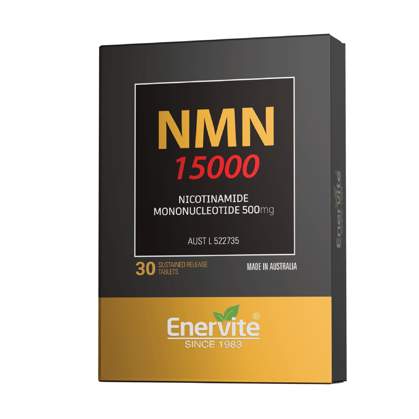 NMN 500mg Sustained-Release 30 Tablets | Enervite