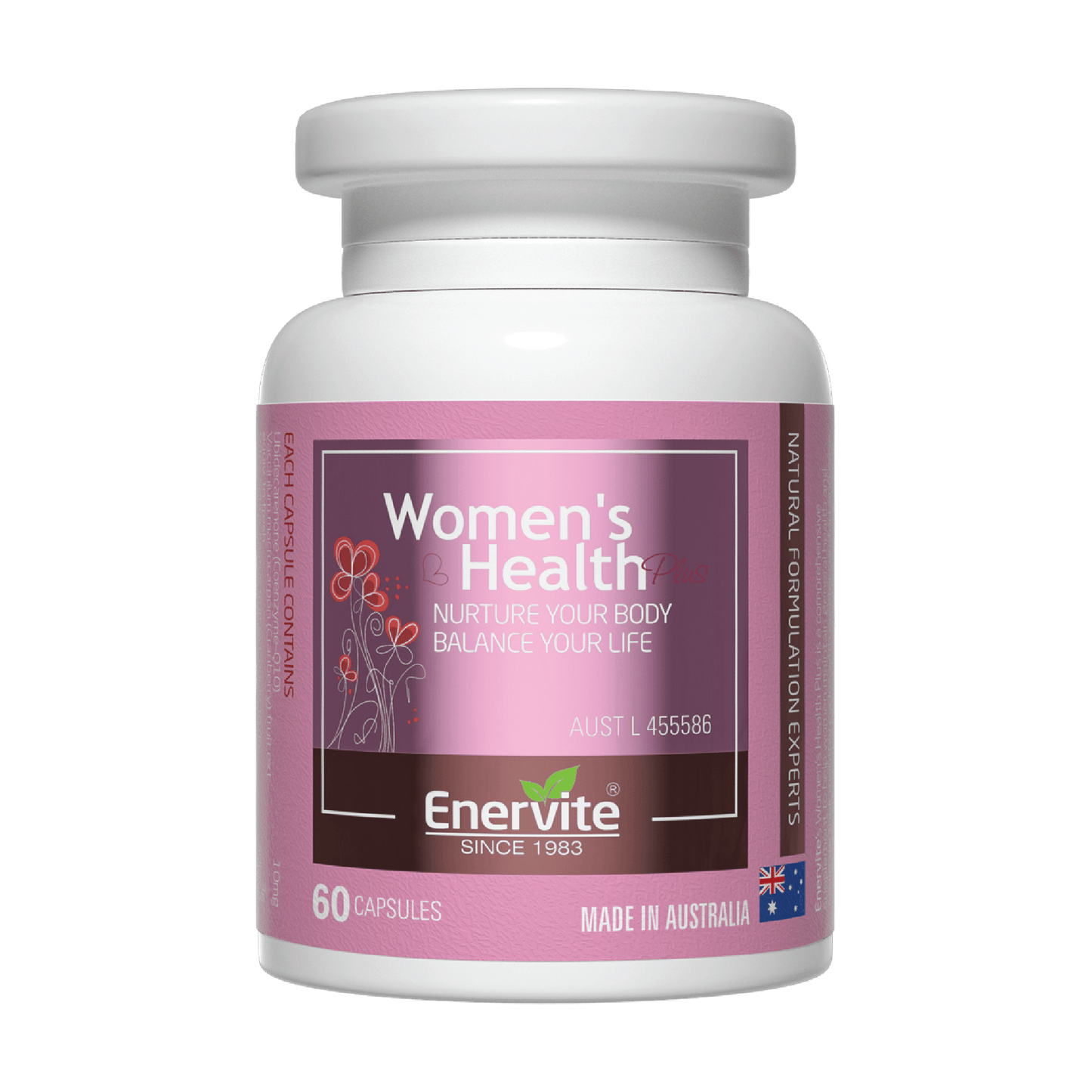 Women's Health Support Supplement 60 Capsules | Enervite