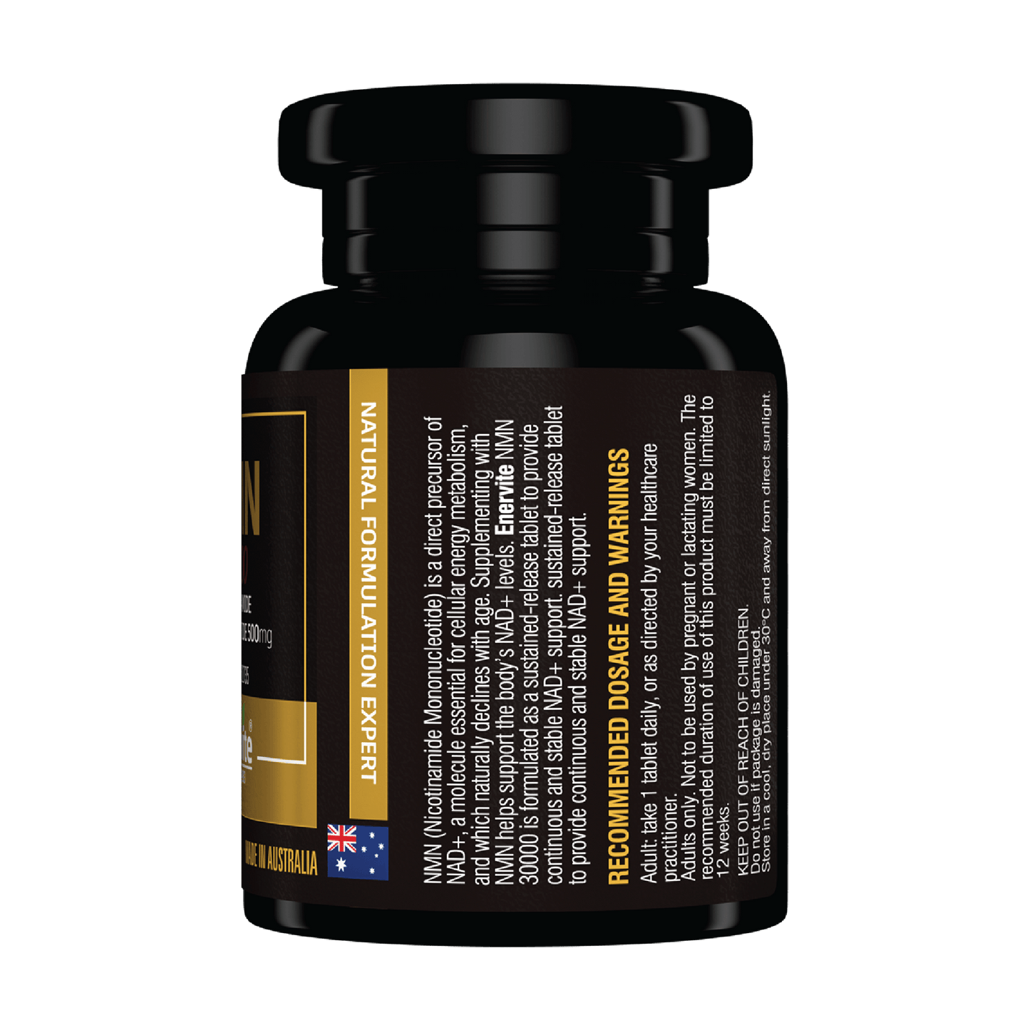 NMN 500mg Sustained-Release 60 Tablets | Enervite