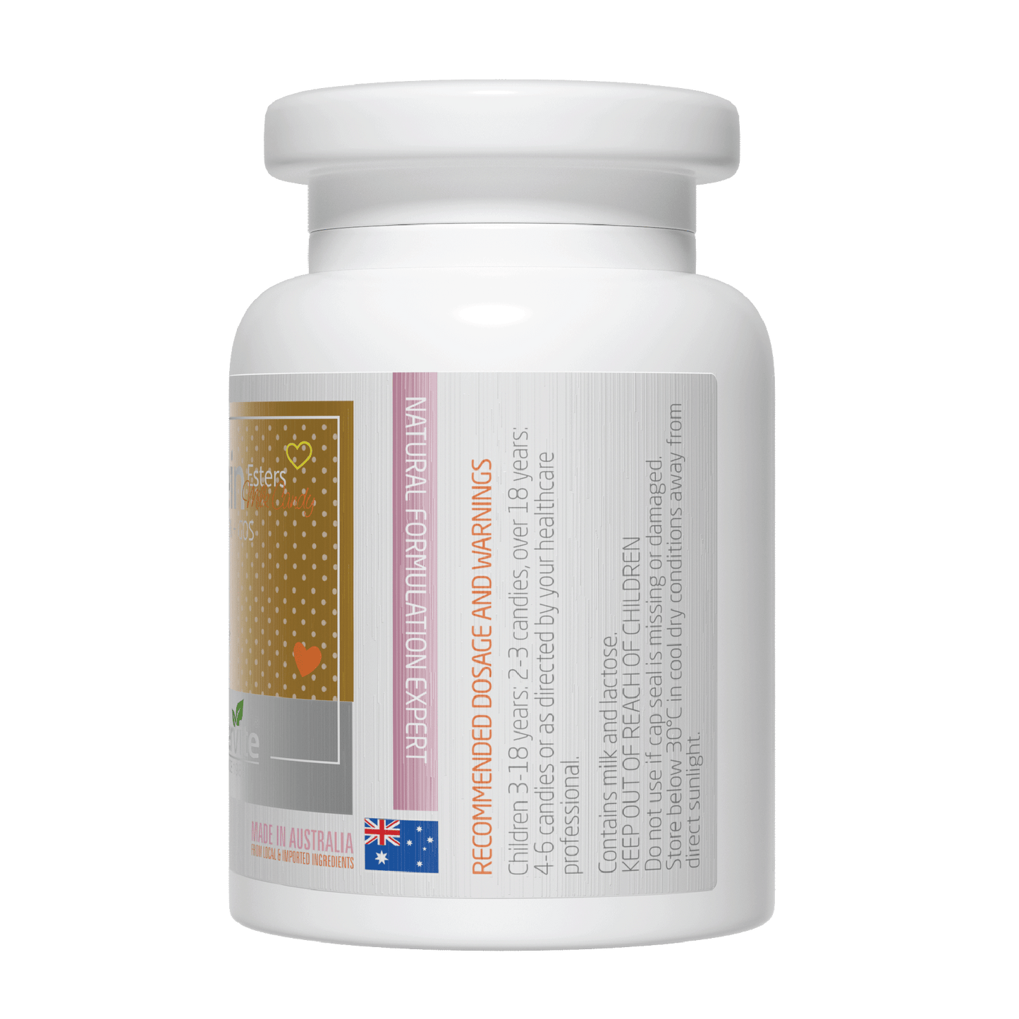Lutein Mini Milk 60 Tablets | Enervite
