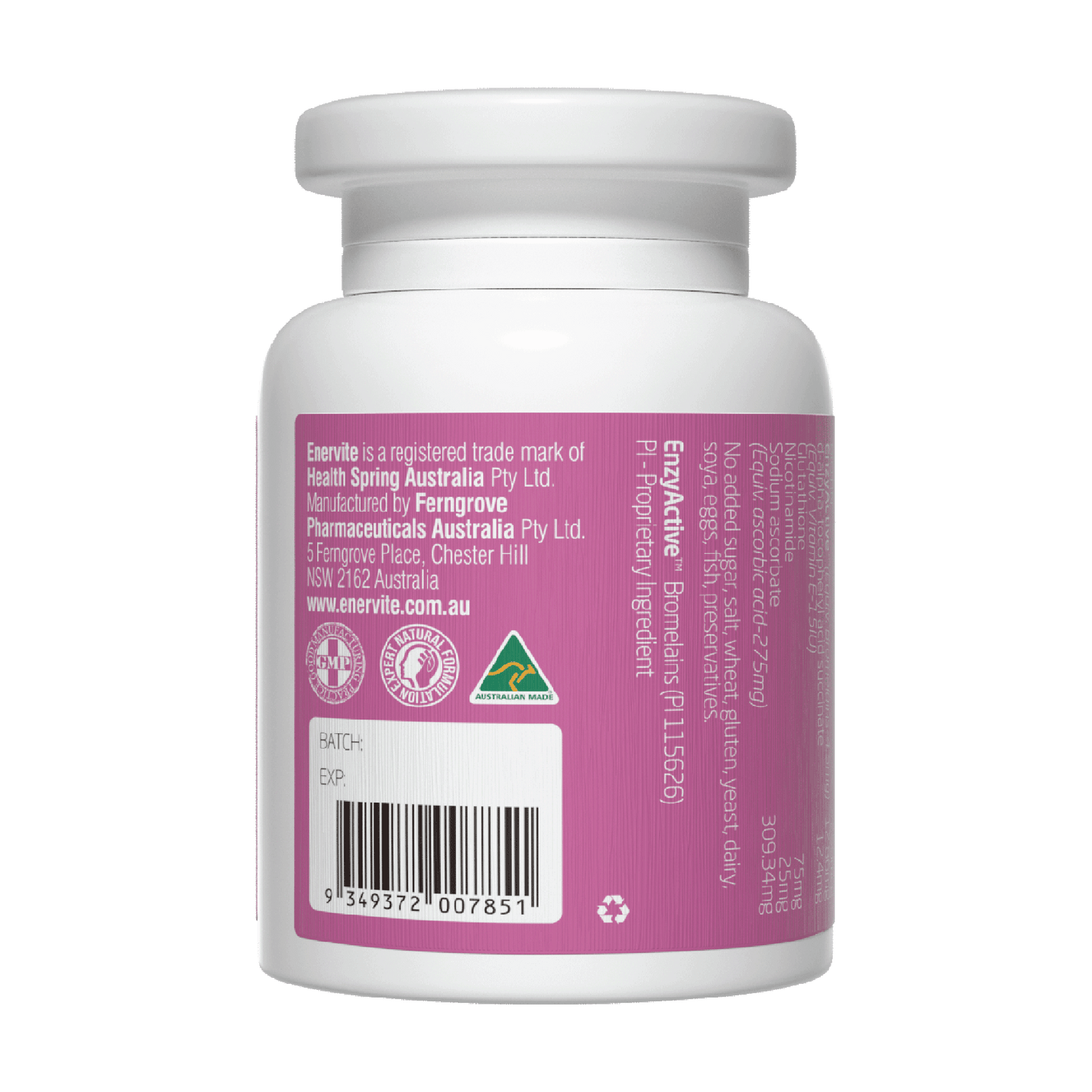 Heavenly Wellness Supplement 60 Tablets for Daily Vitality | Enervite