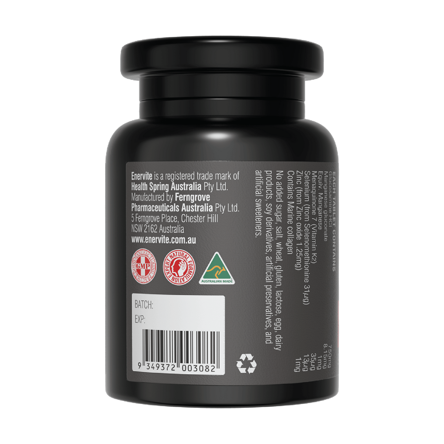 Osteovite Bone Support Formula 90 Tablets | Enervite