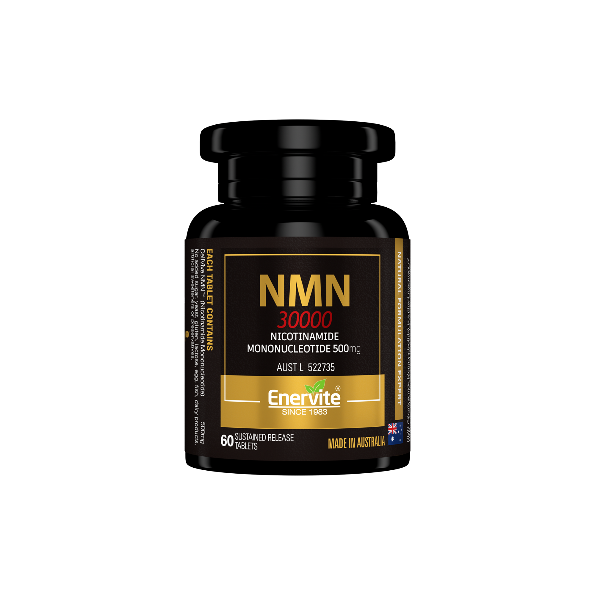 Enervite NMN 60 Tablets | NMN Supplement | Enervite – ENERVITE