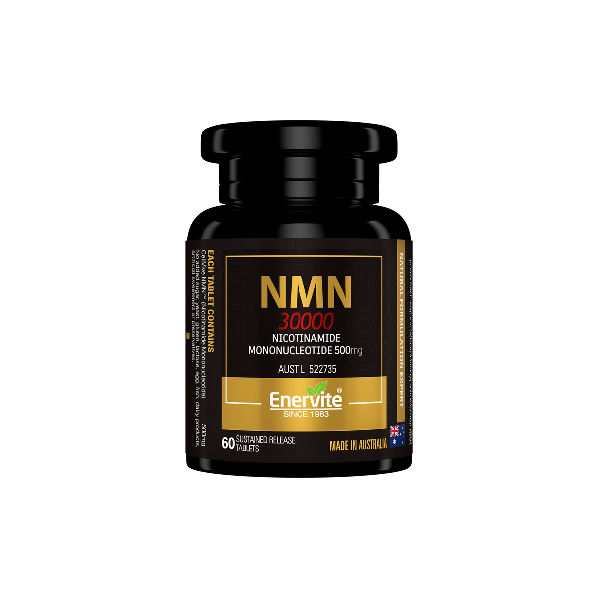 Enervite NMN 60 Tablets | NMN Supplement | Enervite – ENERVITE