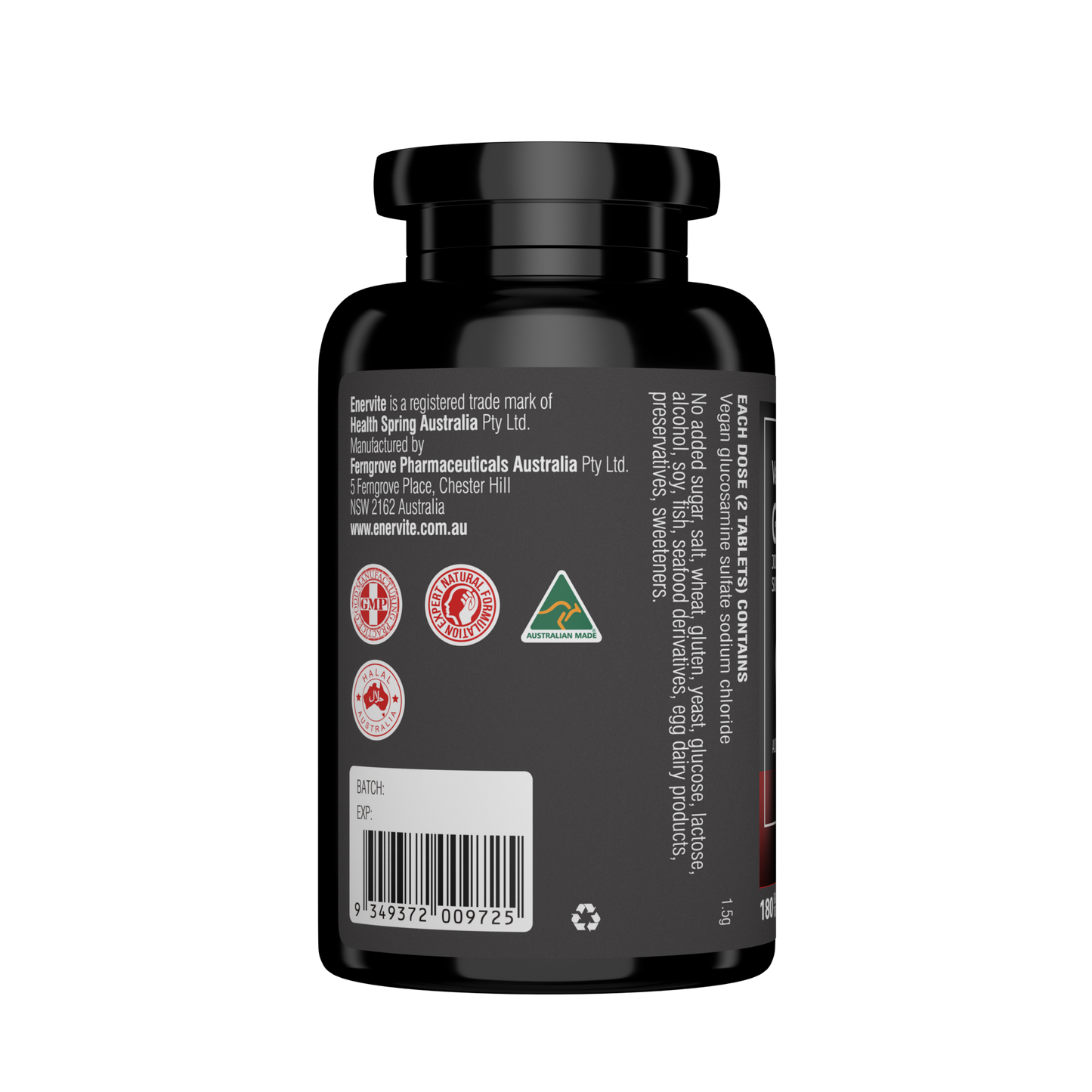 Glucosamine 1500 - Vegan (NEW)