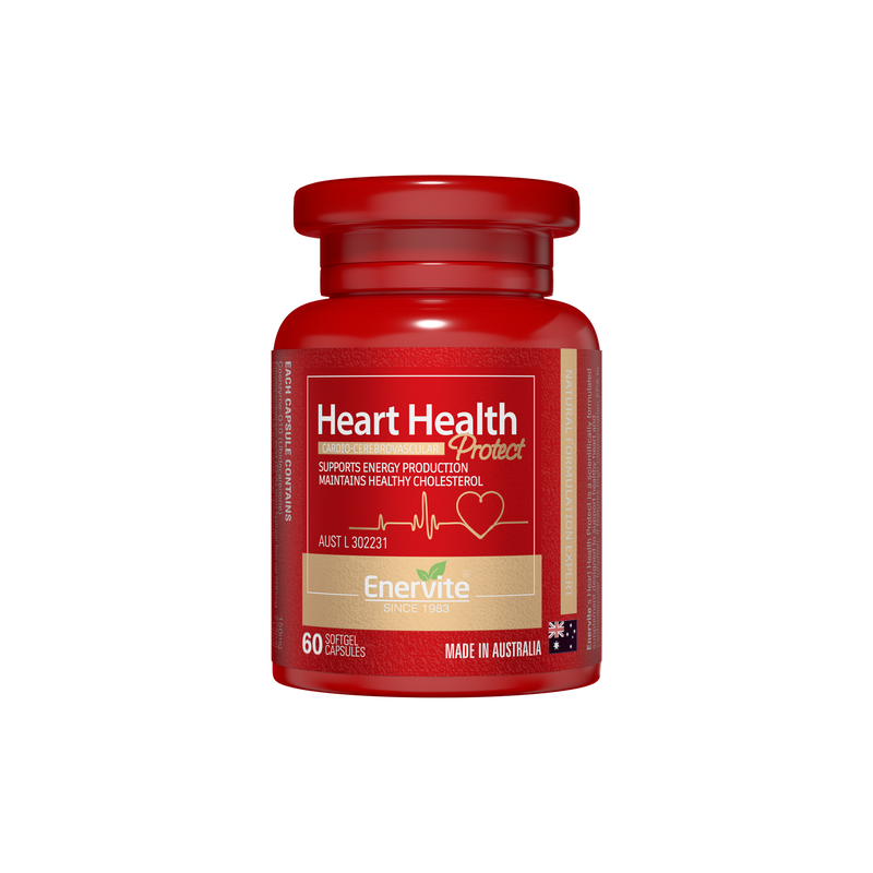 CoQ10 150mg Heart Health Supplement 60 Capsules | Enervite
