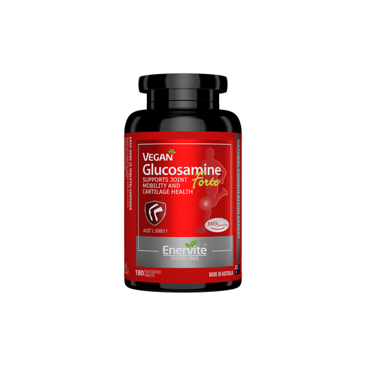 Vegan Glucosamine Forte 180 Tablets for Joint Support | Enervite