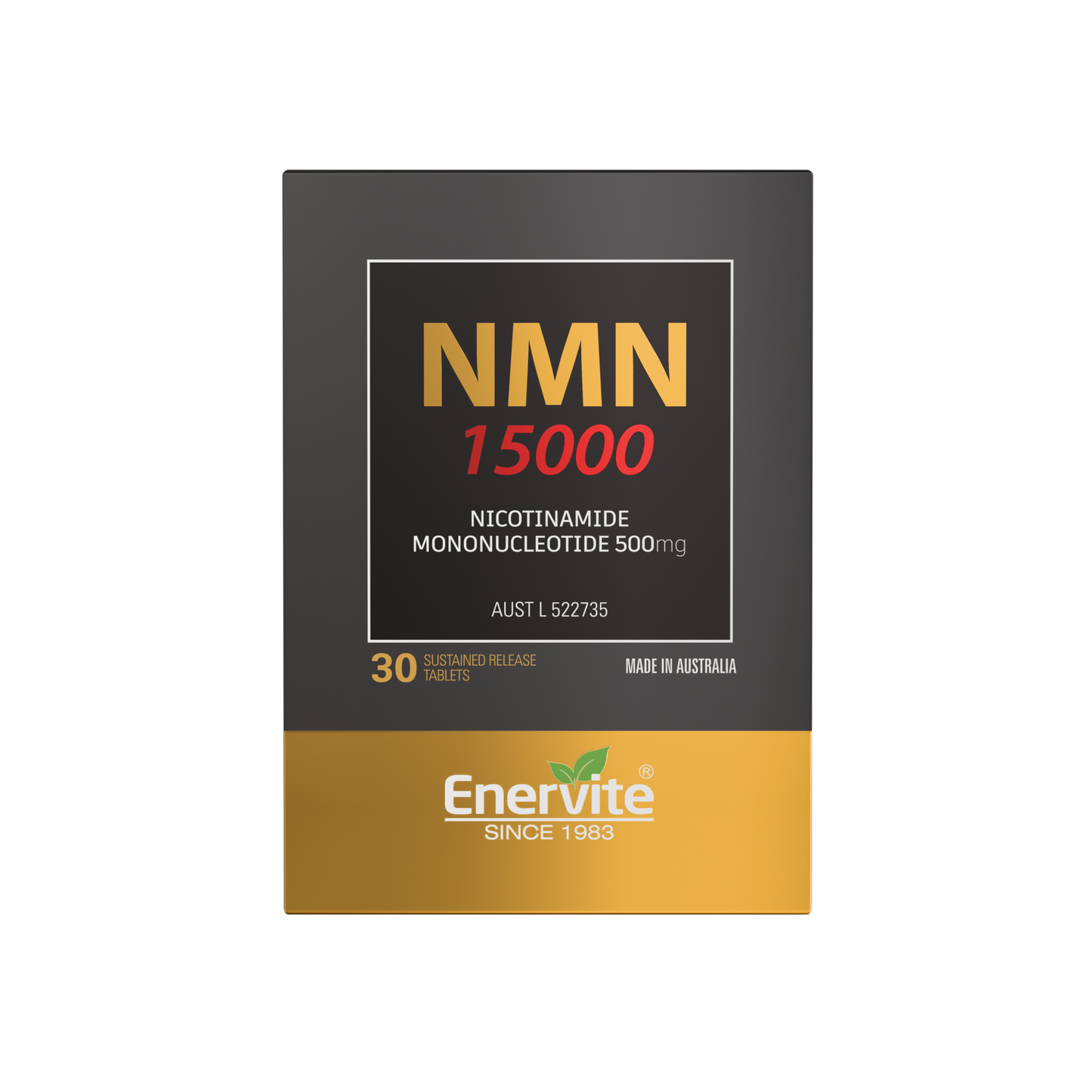 NMN 500mg Sustained-Release 30 Tablets | Enervite