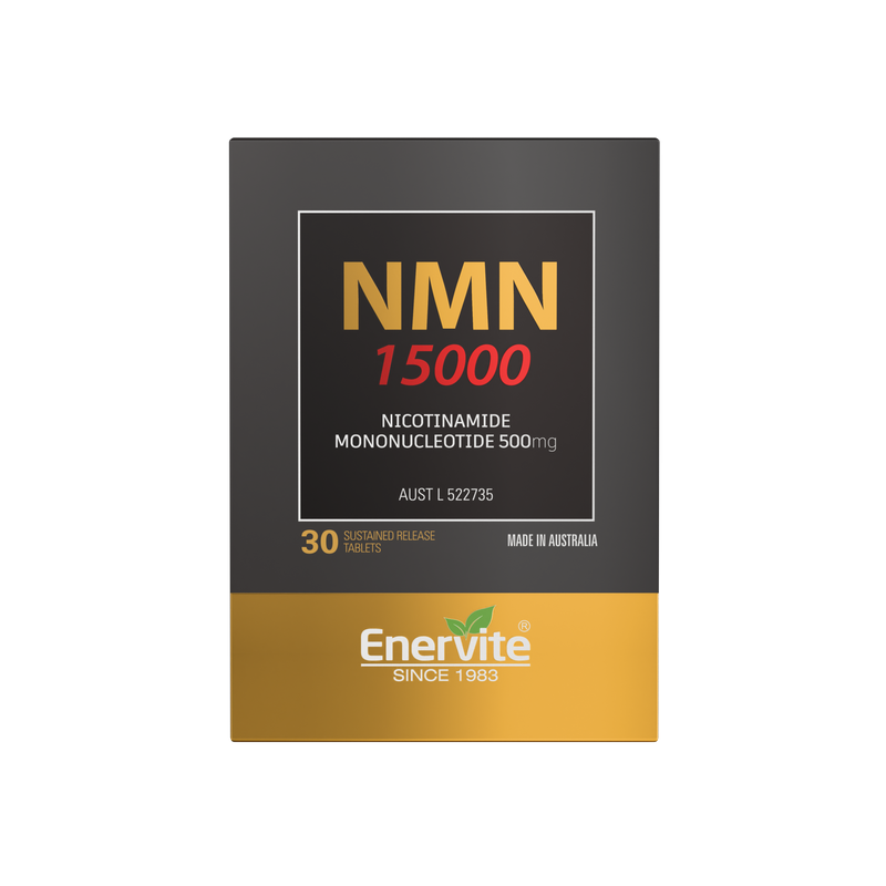 NMN 500mg Sustained-Release 30 Tablets | Enervite