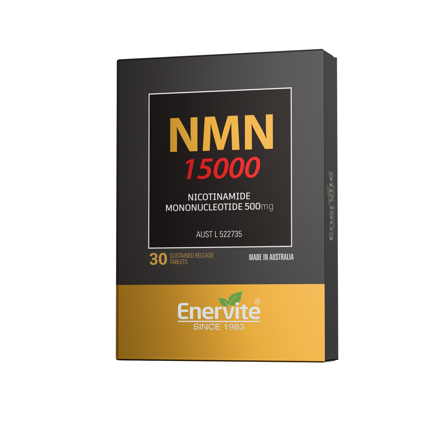 NMN 500mg Sustained-Release 30 Tablets | Enervite